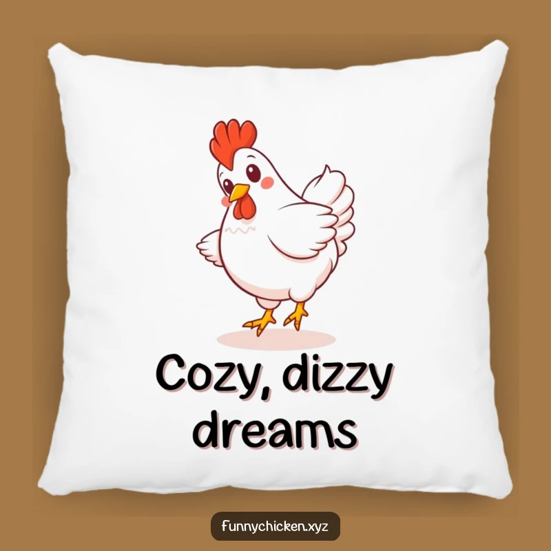 Funny Kawaii Chicken Pillow - Cuddle Up with a Smile