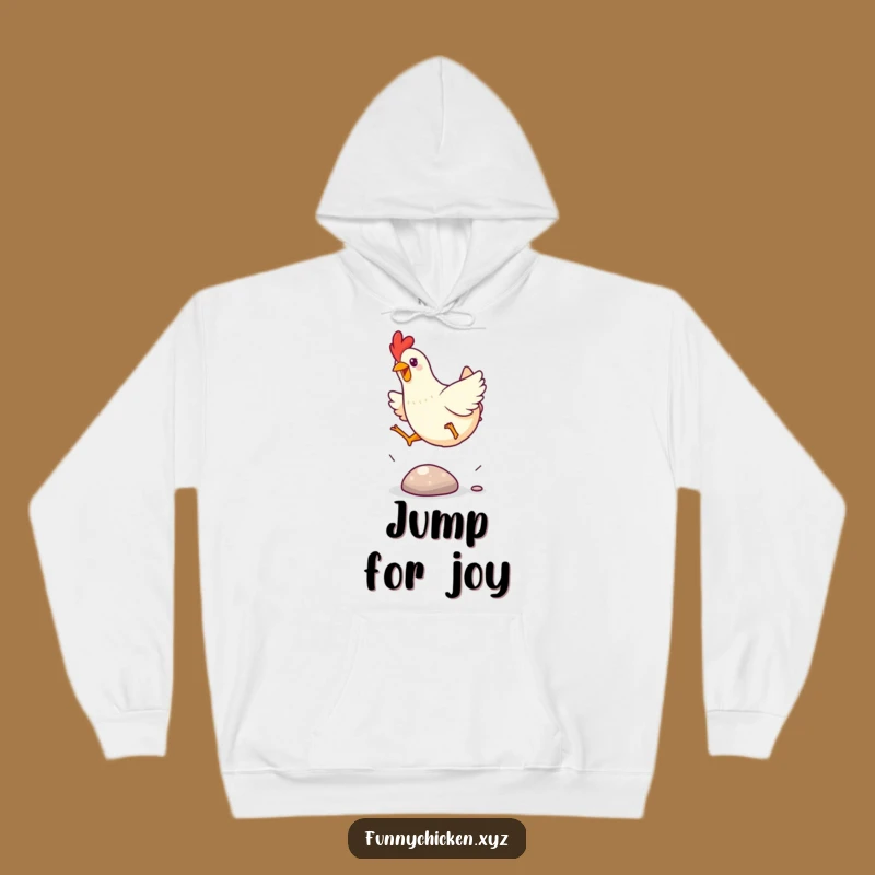 Cozy Funny Kawaii Chicken Hoodie - Leap into Warmth