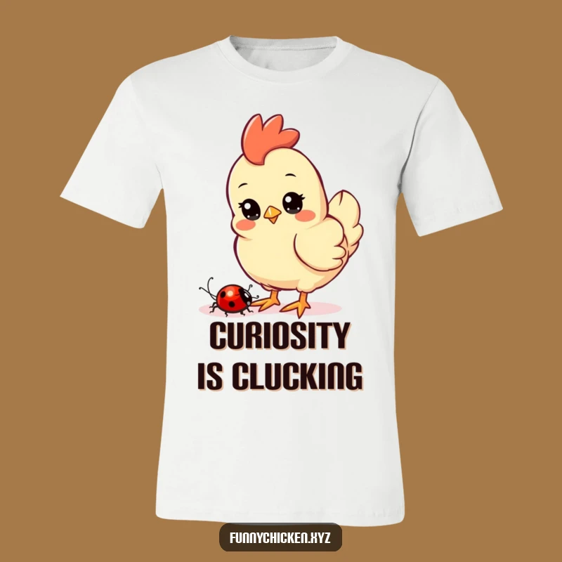 Funny Kawaii Chicken Ladybug T-Shirt - Curiosity Captured