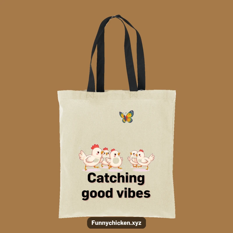 Funny Kawaii Chicken Tote Bag - Carry Your Playful Spirit